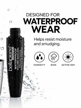 Bellapierre Cosmetics - Waterproof Volume Mascara In Black - NIB